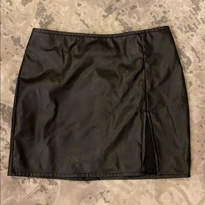 Fashion Nova Black Mini Skirt